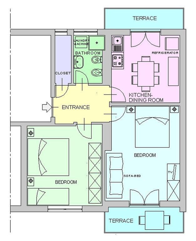 Novigrad Istria Faber Apartments חדר תמונה